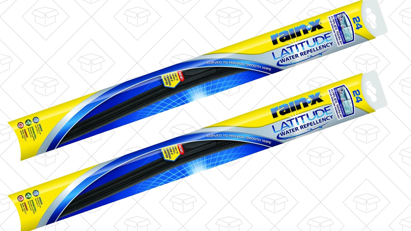 15% off Rain-X Latitude Wiper Blades, Discount Shown at Checkout. $8 Rebate Available If You Buy Two.